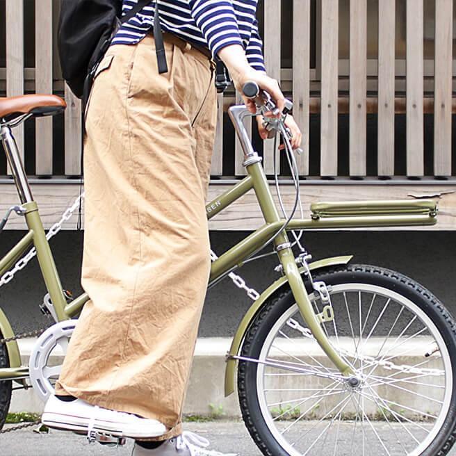 WACHSEN カーゴバイク ヴァクセン 20インチ 6段変速 ROKE カーキ