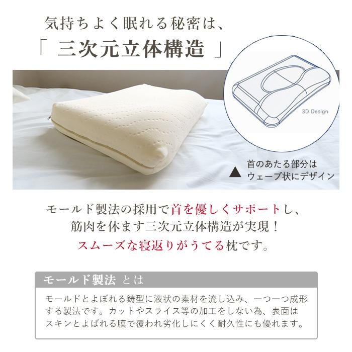 枕 まくら ピロー 高級 ビラベック 高機能 カバー付き 肩こり 首痛