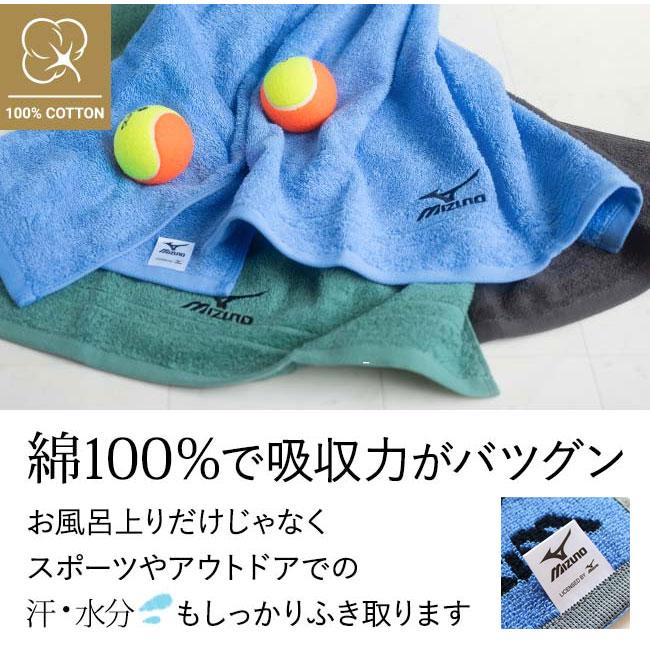 MIZUNO（ミズノ） タオルセット 4枚セット スポーツミニバスタオル1枚