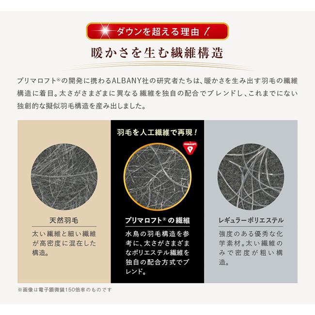 プリマロフト デュオ クイーン 2枚セット 冬 暖かい 210×210 オール