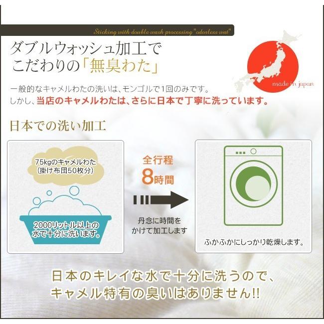 掛け布団 肌掛け布団 ダブル キャメル掛け布団 暖かい キャメル100