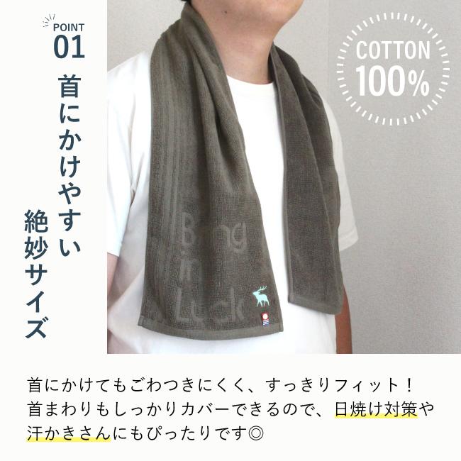 今治タオル（imabari towel） スポーツタオル マフラータオル 2枚