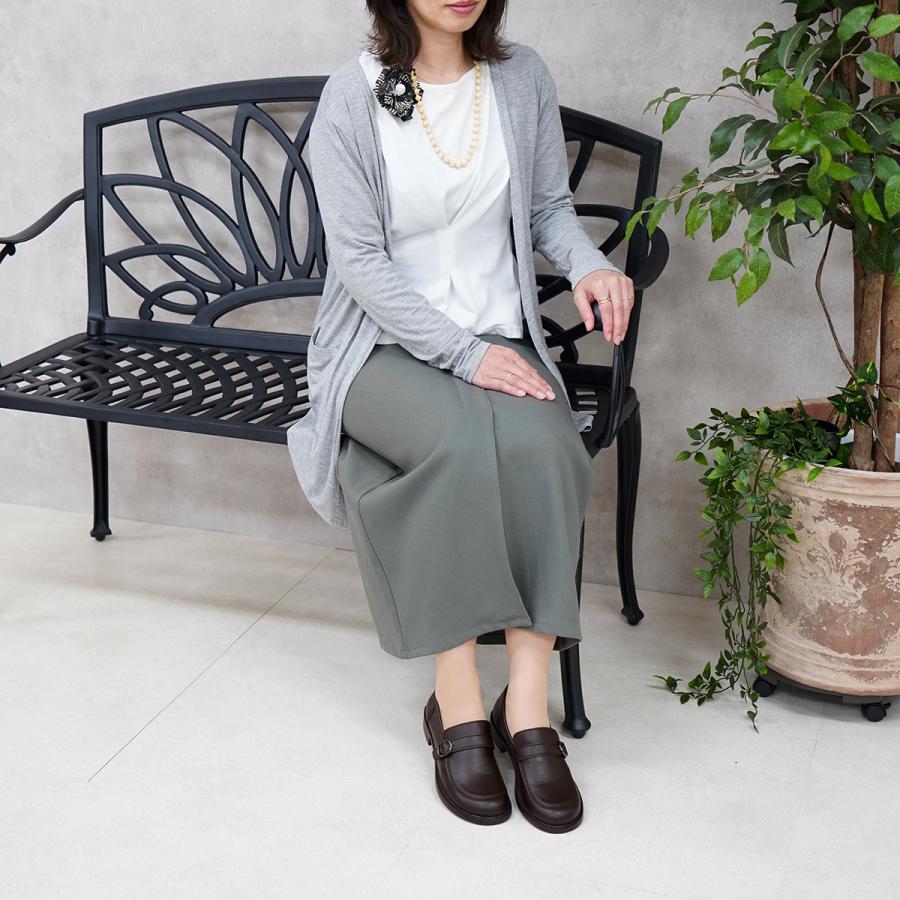 ベルトローファー 学生靴 通勤 通学 レディースシューズ 婦人靴 A0663 A0663 Belle やさしい靴工房 通販 Yahoo ショッピング