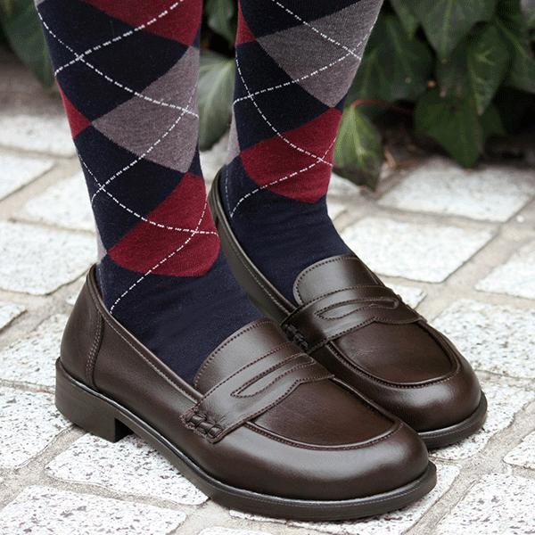 サイズ交換送料無料 コインローファー 学生靴 通学 通勤 冠婚葬祭 軽量 外反母趾 レディース 黒 婦人靴 A6407 A6407 Belle やさしい靴工房 通販 Yahoo ショッピング