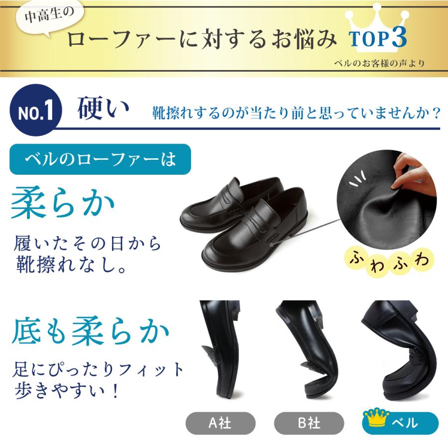 ローファー メンズ 痛くない 柔らかい 歩きやすい 学生 高校生 大人 通勤 通学 紳士靴 冠婚葬祭 A6408の画像