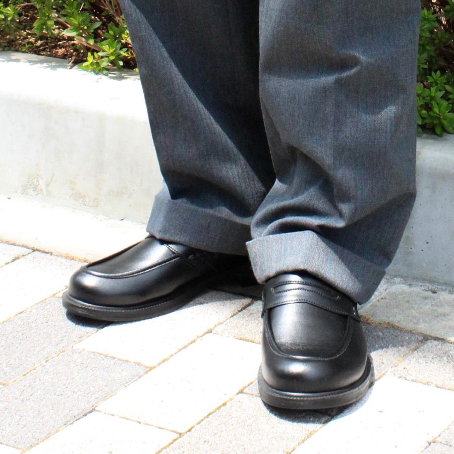 ローファー メンズ 痛くない 柔らかい 歩きやすい 学生 高校生 大人 通勤 通学 紳士靴 冠婚葬祭 A6408の画像