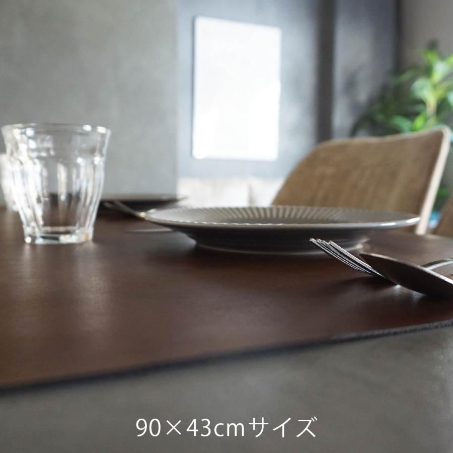 Belle＆Sofa（ベルアンドソファ） デスクマット レザー 長方形 無地
