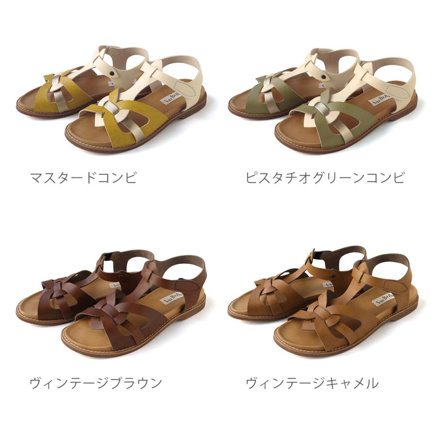 Belle＆Sofa（ベルアンドソファ） メッシュサンダル レディース 歩き