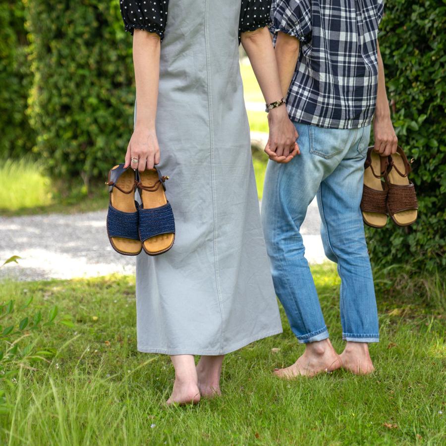 Belle＆Sofa（ベルアンドソファ） むぎわら風 コンフォート サンダル