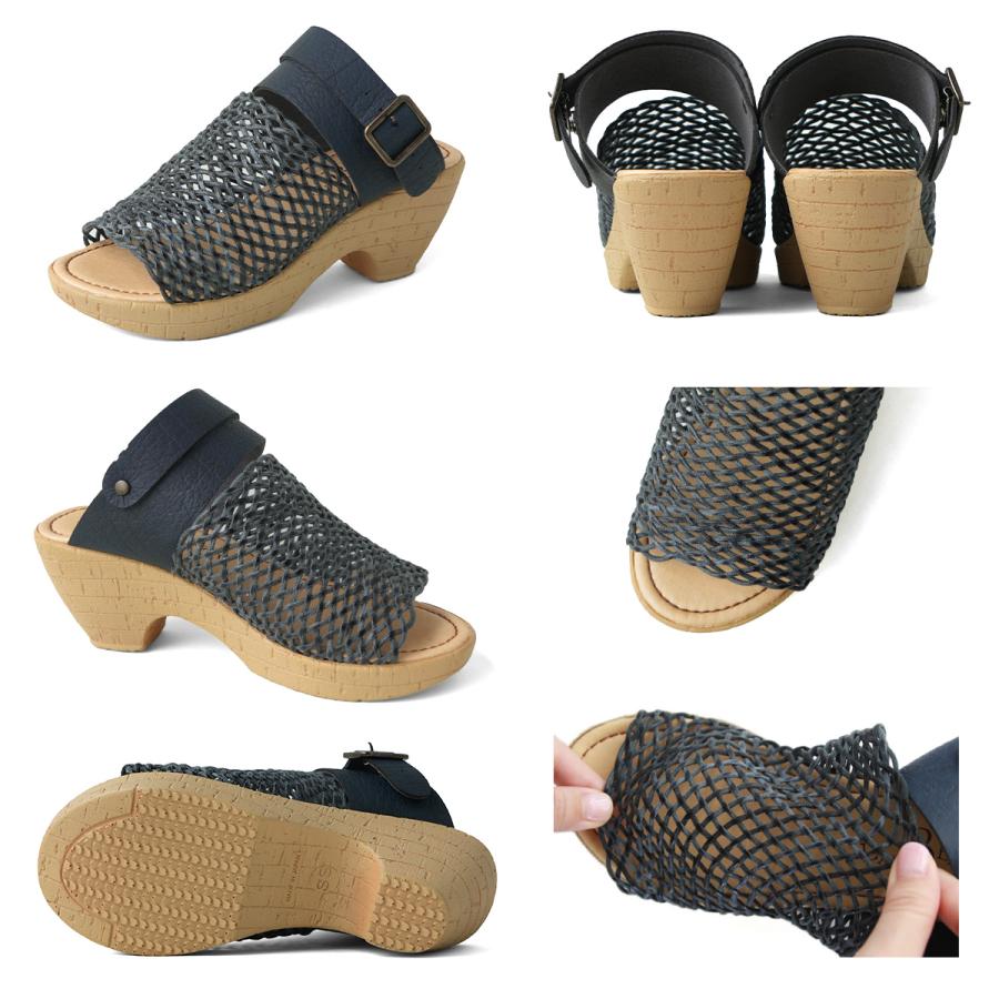 新品未使用　N.HOOLYWOOD キャメル サンダル　サボ　ミュール Belle＆Sofa 【50%OFFクーポン対象】2way メッシュ ヒール