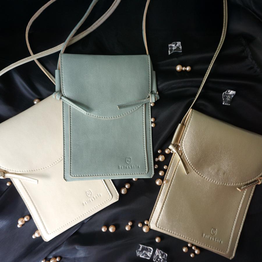 Belle＆Sofa（ベルアンドソファ） スマホポシェット ふた付き