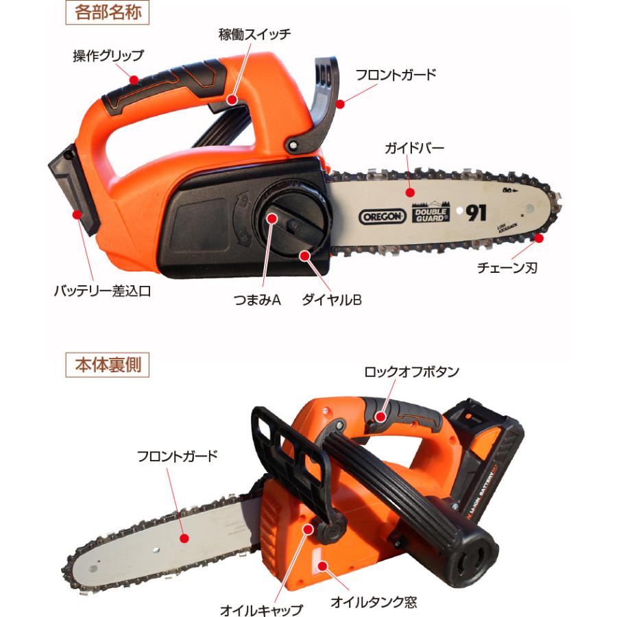 YARD FORCE（ヤードフォース） ハンディーチェーンソー 24V 充電式