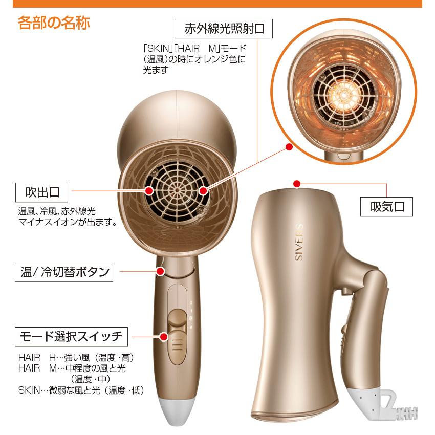 ドライヤー型 美顔器 シヴァーズマジック SV-M201 エイジング ドライヤー型 美顔器 シヴァーズマジック SV-M201 エイジング