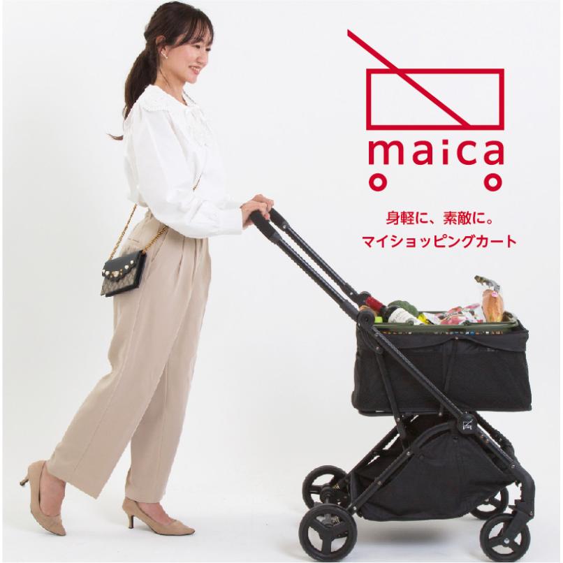 折りたたみ ショッピングカート maica 4輪 マイバッグ マイカ 買い物
