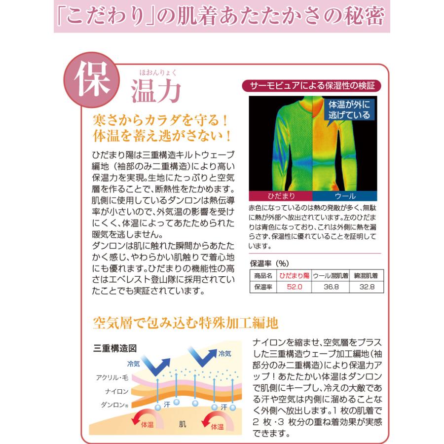 防寒健康肌着 ひだまり 陽 (ひなた) 紳士用 上下セット ( 健康 防寒健康肌着 ひだまり 陽 (ひなた) 紳士用 上下セット ( 健康