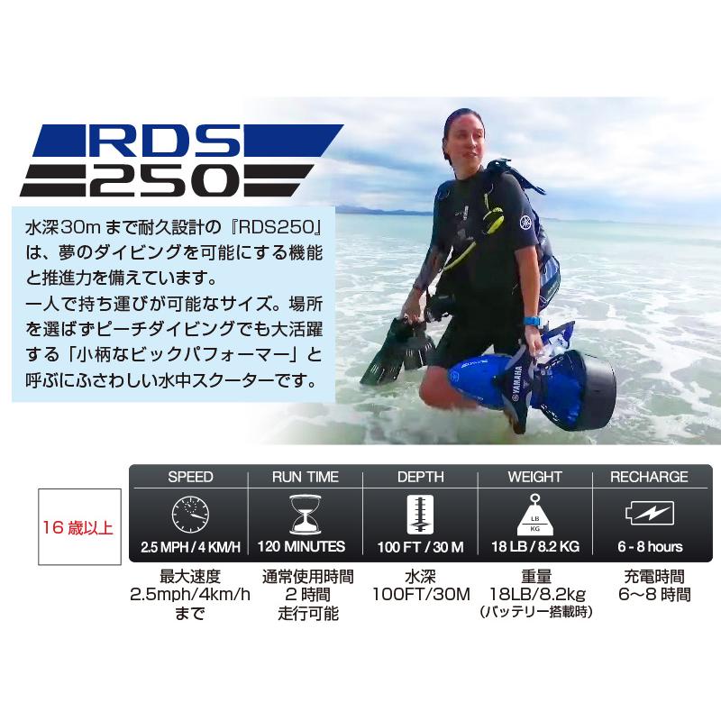 YAMAHA製 水中スクーター 速度4 km/h 水深30mまで対応 シー YAMAHA製 水中スクーター 速度4 km/h 水深30mまで対応 シー