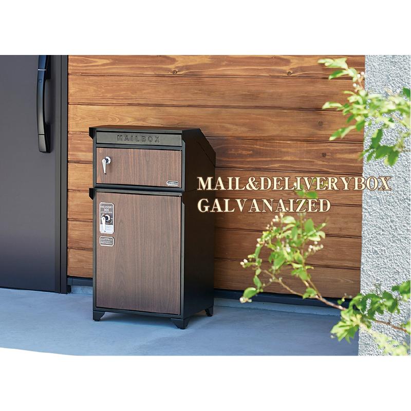 MAIL＆宅配BOX ( 宅配BOX 戸建て 宅配ポスト 郵便 宅急便 宅配便 収納