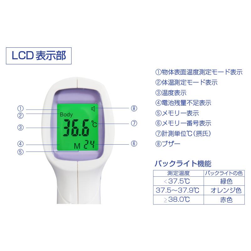 非接触型体温計 DT-103 医療機器認証品 非接触体温計 非接触 体温計