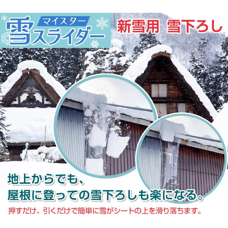 雪スライダー シート2枚付き 雪 滑る 除雪 器具 除雪作業 屋根 雪スライダー シート2枚付き 雪 滑る 除雪 器具 除雪作業 屋根