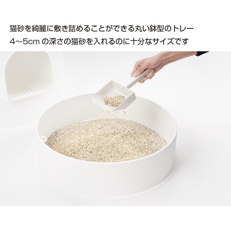 猫用トイレ スノードーム 猫砂スコップ付き 猫 トイレ 本体 ネコトイレ