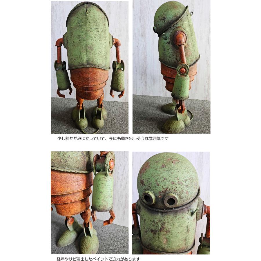 メタルロボソルダッド L 置物 ガーデンオーナメント おしゃれ