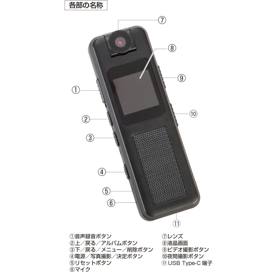 アイポン　ドライブレコーダー ファミラ 多機能 小型マルチレコーダーセット 充電式 ドラレコ 車
