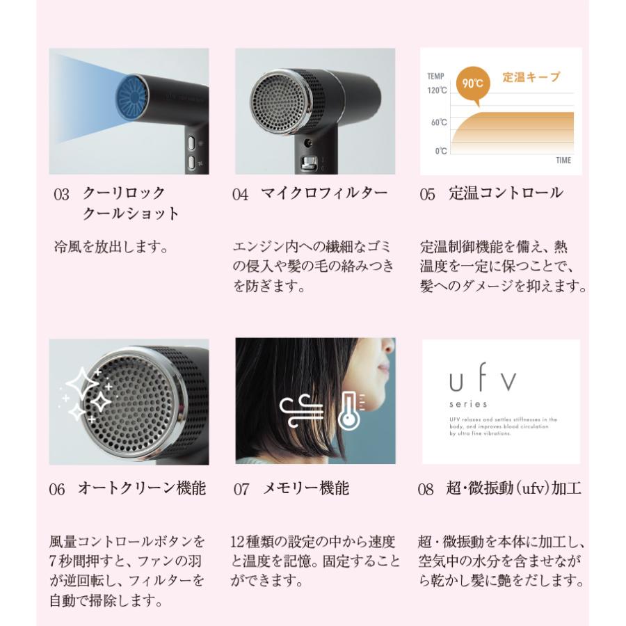 クーポンで20%OFF】 ufv ライトヘアードライヤー ドライヤー ライトへ