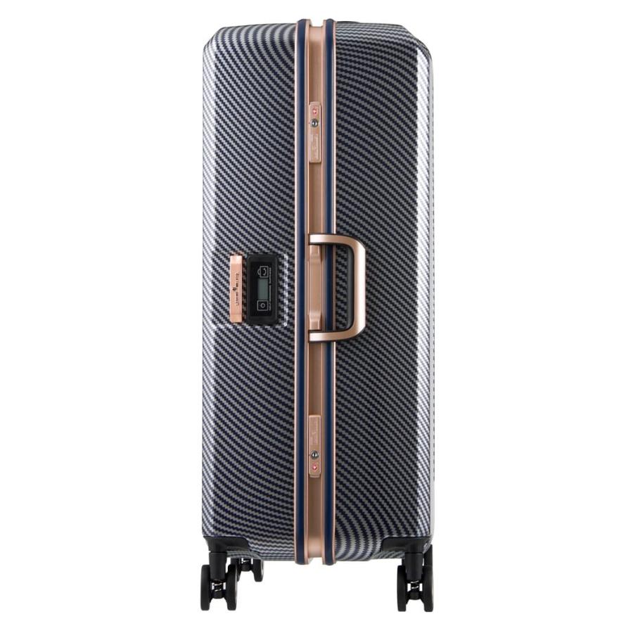 スーツケース ハードタイプ 75L TRAVEL METER 重量チェック機能 キャリーケース キャリーバッグ TSAロック TSロック 重量 重さ 測り 計り 重量チェック｜yasashisa｜18