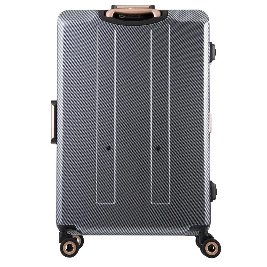 スーツケース ハードタイプ 75L TRAVEL METER 重量チェック機能 キャリーケース キャリーバッグ TSAロック TSロック 重量 重さ 測り 計り 重量チェック｜yasashisa｜20