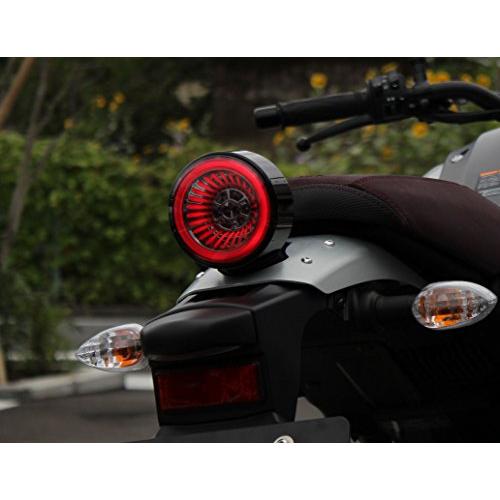 キジマ (kijima)バイク テールランプ LED BOLT XSR900 LEDテールランプユニット ブラック/スモーク YAMAHA 21 1