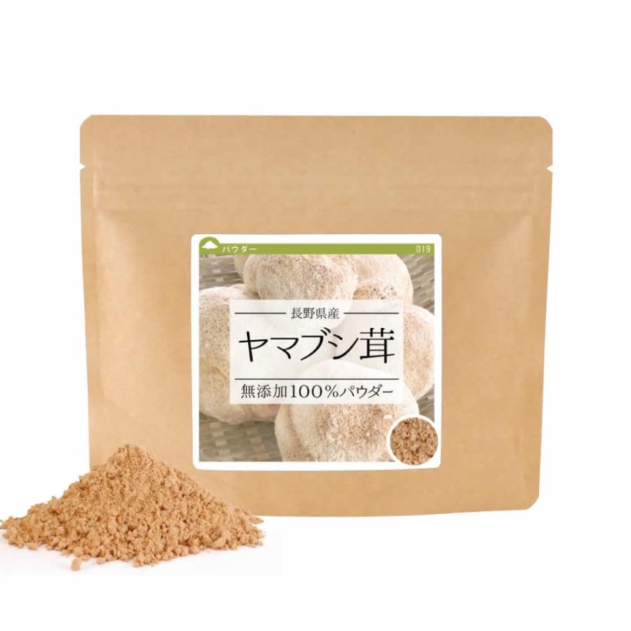ヤマブシタケ 長野県産 100% パウダー 100g×4個 国産 山伏茸 粉末 や