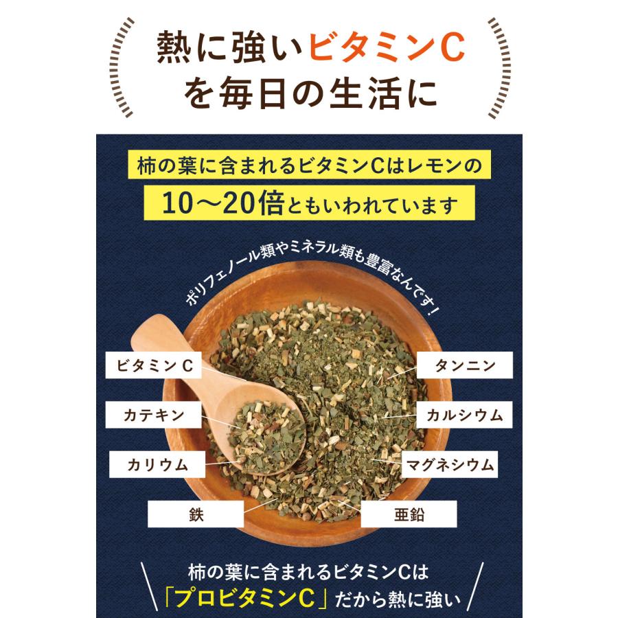 在庫限り50％OFF 賞味期限間近のため】柿の葉茶 ( 国産 ) 【2g× 40包
