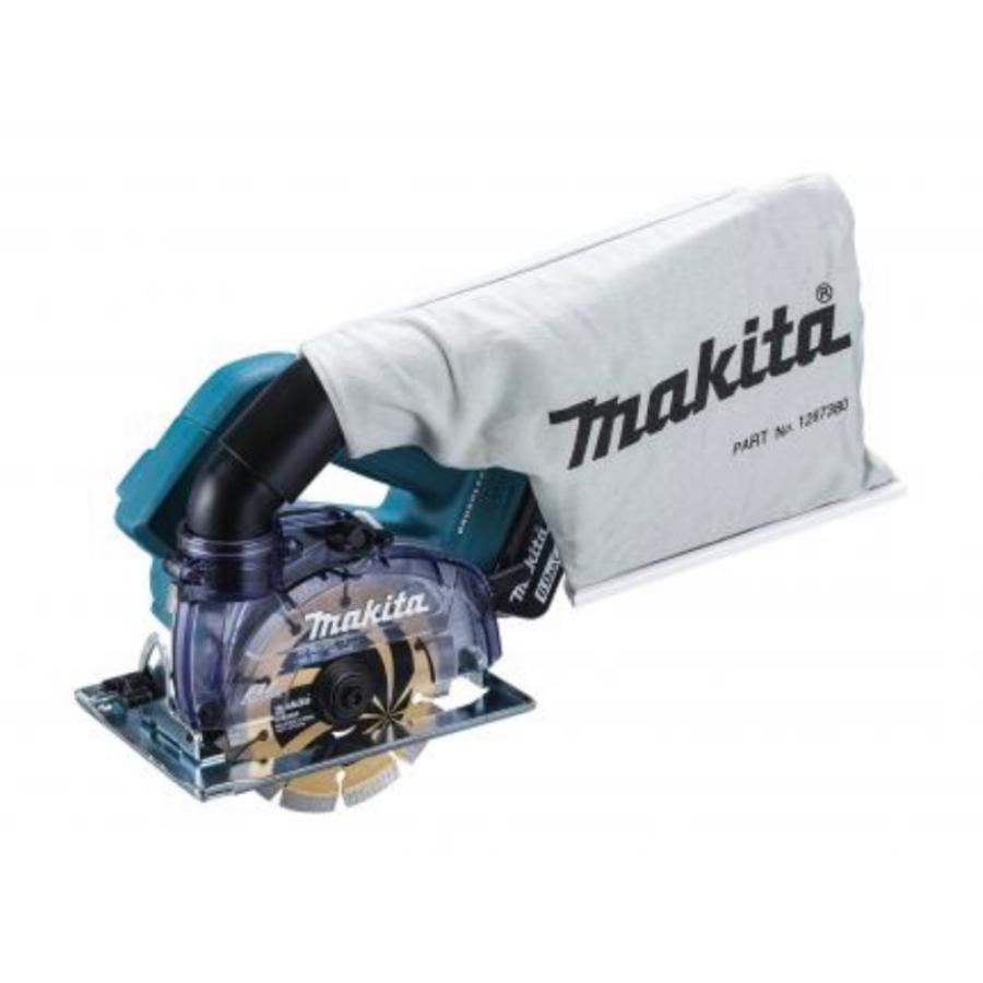 ●マキタ　18V 　充電式防じんカッタ 125mm　　CC500DRGX　セット品(バッテリBL1860B×2個・充電器付・専用ケース付)