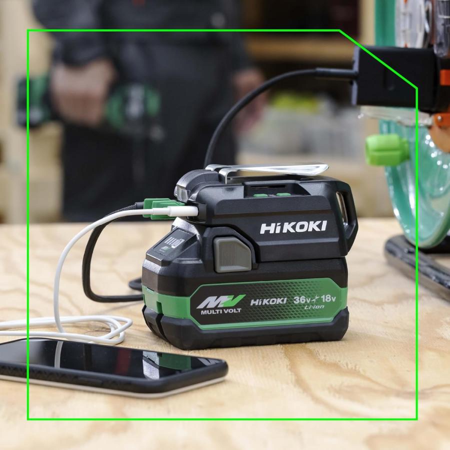 HiKOKI（ハイコーキ） USB対応充電器 14.4V 18V マルチボルト対応