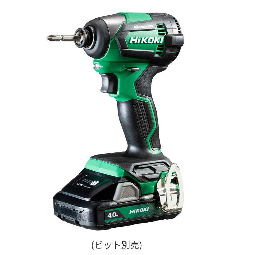HiKOKI ・HIKOKI 18Vコードレスインパクトドライバ WH18DE (2LC HiKOKI ・HIKOKI 18Vコードレスインパクトドライバ WH18DE (2LC