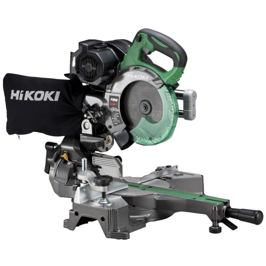 ・HiKOKI　マルチボルト　165mm　コードレス卓上スライド丸のこ　C3606DRB(K)(NN)　チップソー黒鯱仕様　本体のみ | HiKOKI