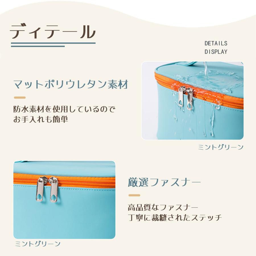 化粧ポーチ コスメポーチ メイクボックス トイレタリーバック メークポーチ コスメボックス コスメバック 化粧道具 大容量 使いやすい|yastrading|13