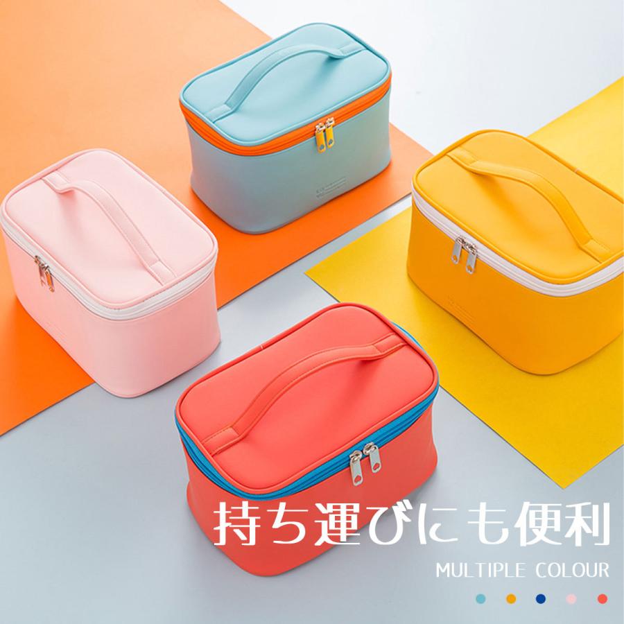 化粧ポーチ コスメポーチ メイクボックス トイレタリーバック メークポーチ コスメボックス コスメバック 化粧道具 大容量 使いやすい|yastrading|06