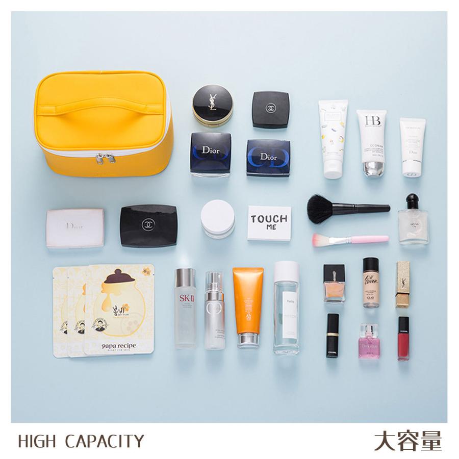 化粧ポーチ コスメポーチ メイクボックス トイレタリーバック メークポーチ コスメボックス コスメバック 化粧道具 大容量 使いやすい|yastrading|10