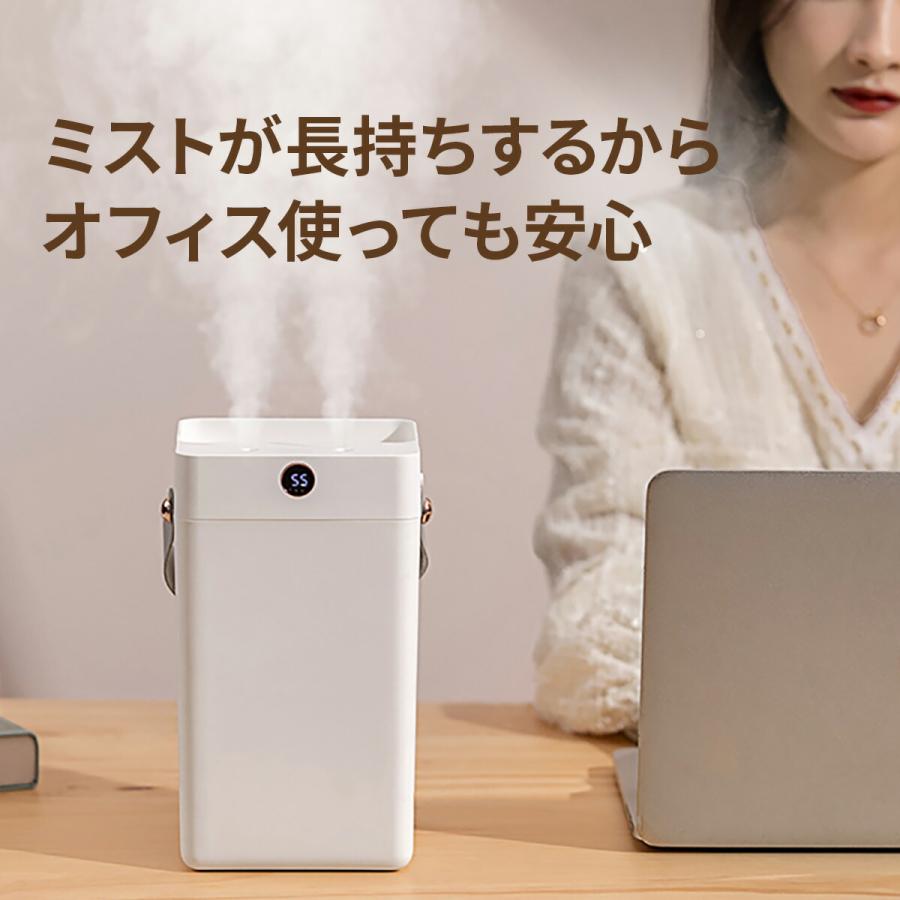 加湿器 卓上加湿器 オフィス オシャレ ミスト 静音 大容量 お手入れ 