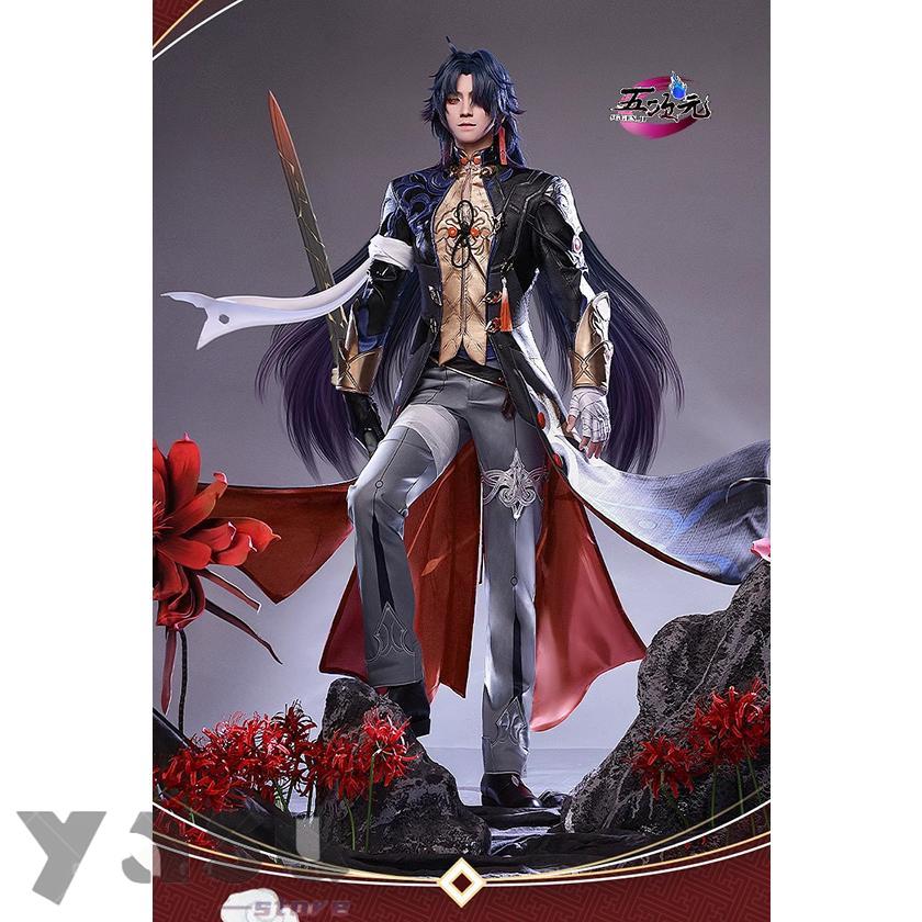 三分妄想　崩壊スターレイル　主人公　Lサイズ　フルセット 崩壊スターレイルコスプレ三分妄想穹男主人公Lサイズウィッグ付き