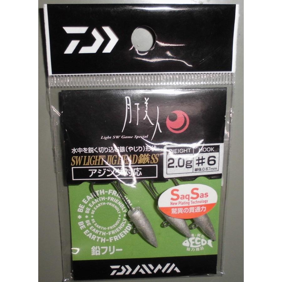 ダイワ Daiwa 月下美人 S W ライトジグヘッド鏃 Ss やじり サクサス やすだ釣具 ヤフー店 通販 Yahoo ショッピング