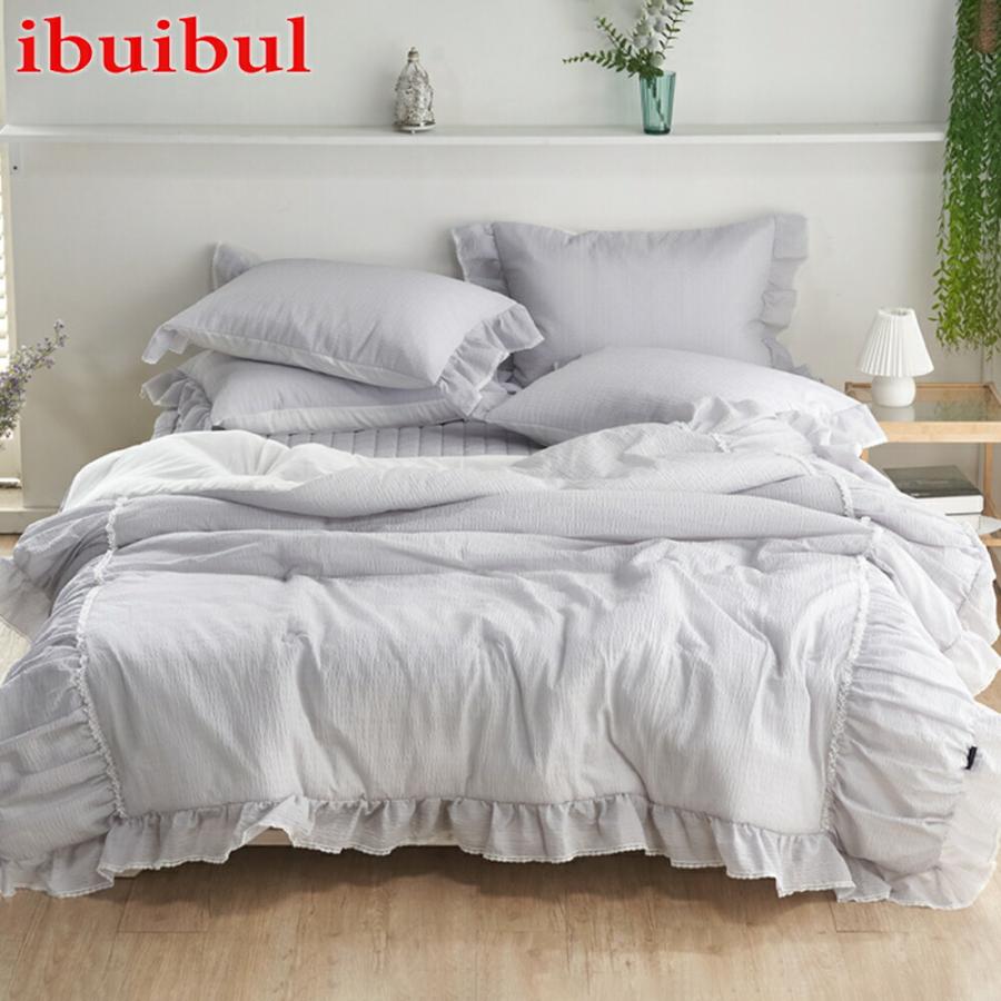 夏場でもさらさら素材 ダブル布団1枚 】シャーリング リップル 布団 W ダブル 韓国イブル 夏用 : イブイブル - 通販 -  Yahoo!ショッピング