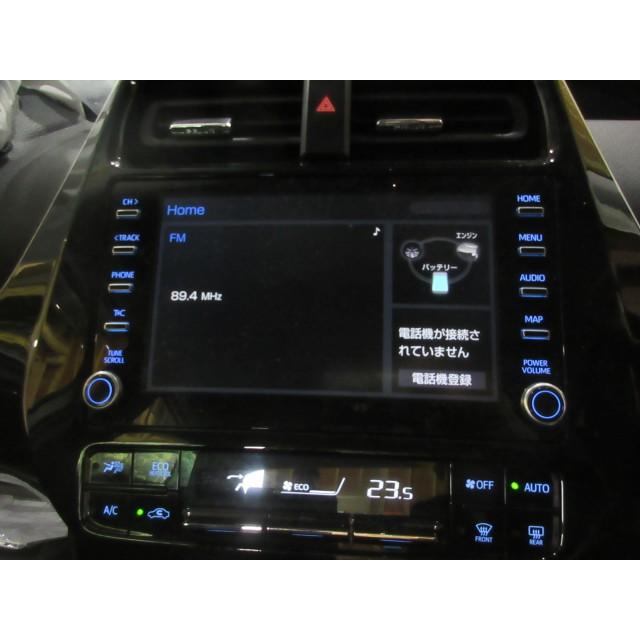 プリウス 6AA-ZVW51 カーナビゲーション トヨタ純正ディスプレイ