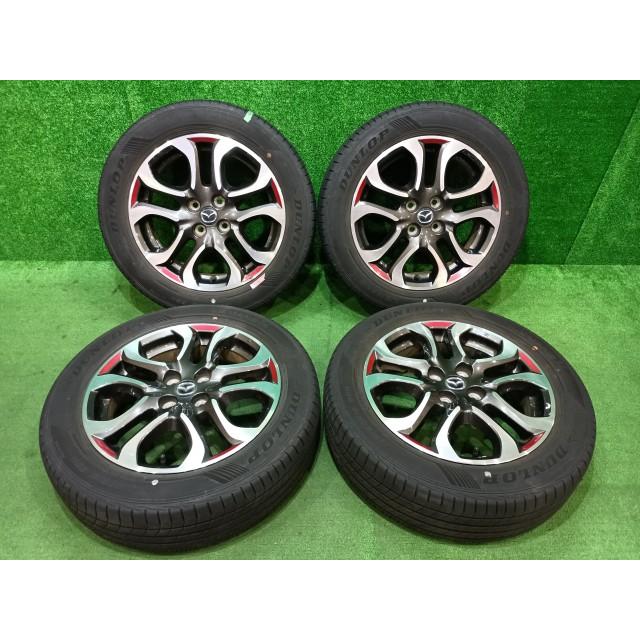デミオ 中古 タイヤホイール DJ5FS 16×5.5J アルミホイール4本 