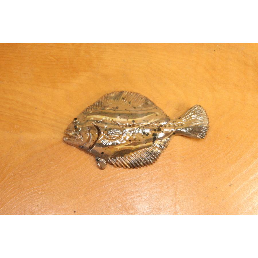 ヒラメ 陶芸作品 箸置き 陶 さかな Hashir001 やすだ陶工芸 通販 Yahoo ショッピング