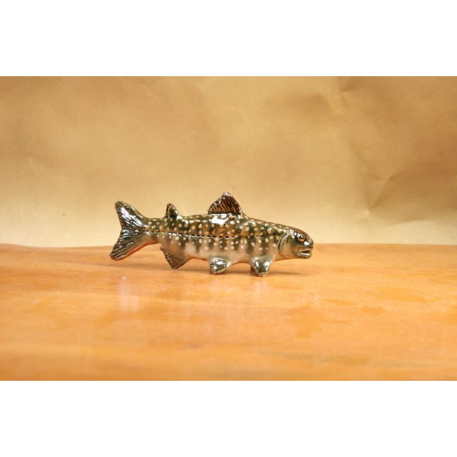 ハンドメイド 61cmシーラカンス 茶色 フィギュア レプリカ 化石魚 置物