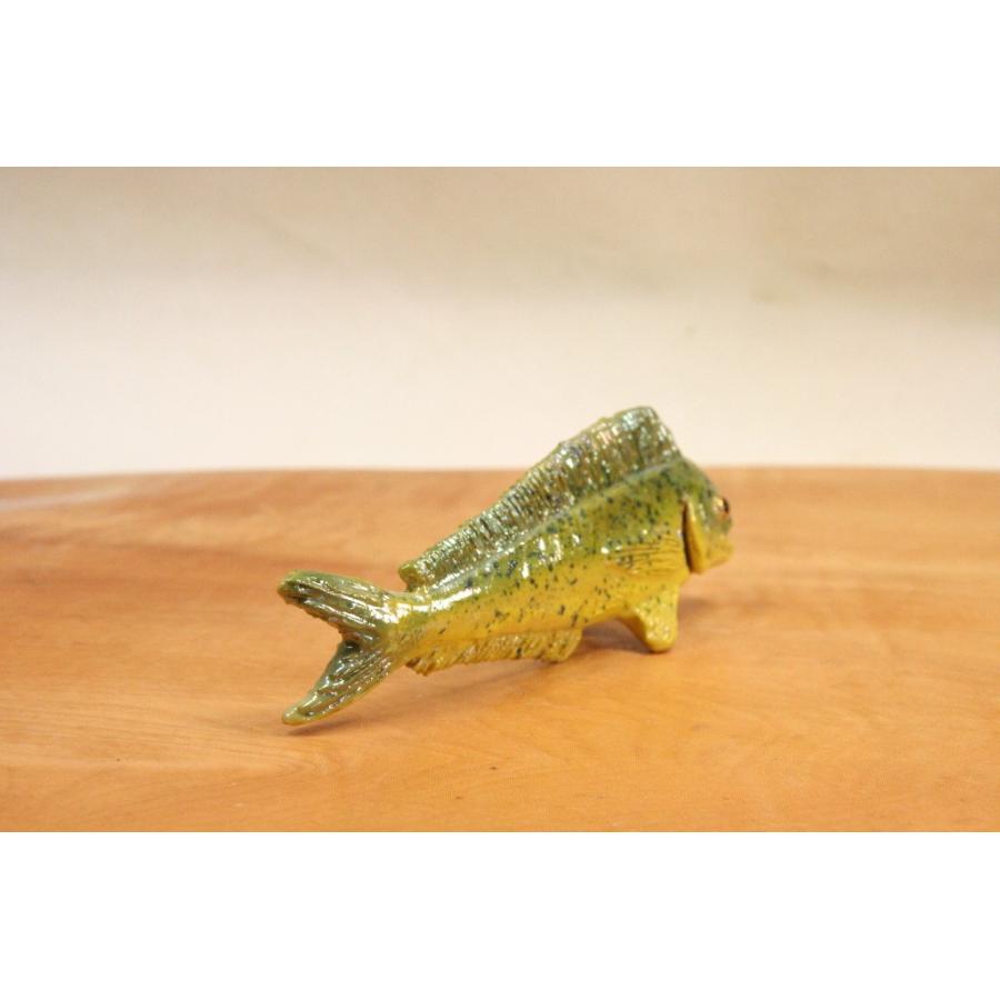 シイラ 陶芸作品 置物 mini（陶 さかな フィギュア） : やすだ陶工芸