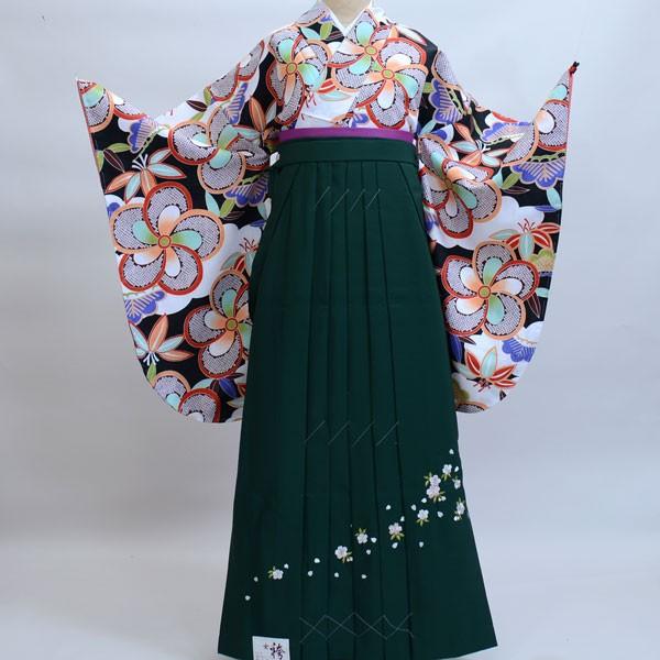 着物袴セット ジュニア用へ直し135cm〜143cm CouCou Memoire(ククー 