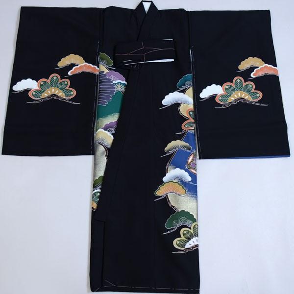 お宮参り産着 男児 男の子 正絹 のしめ 祝着 初着 羽二重 金刺繍 新品